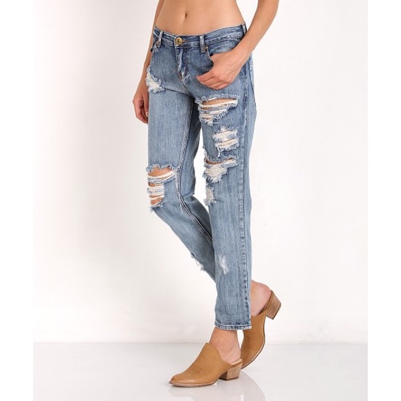 One Teaspoon Awesome Baggies in Cobain - Picture 3 of 3